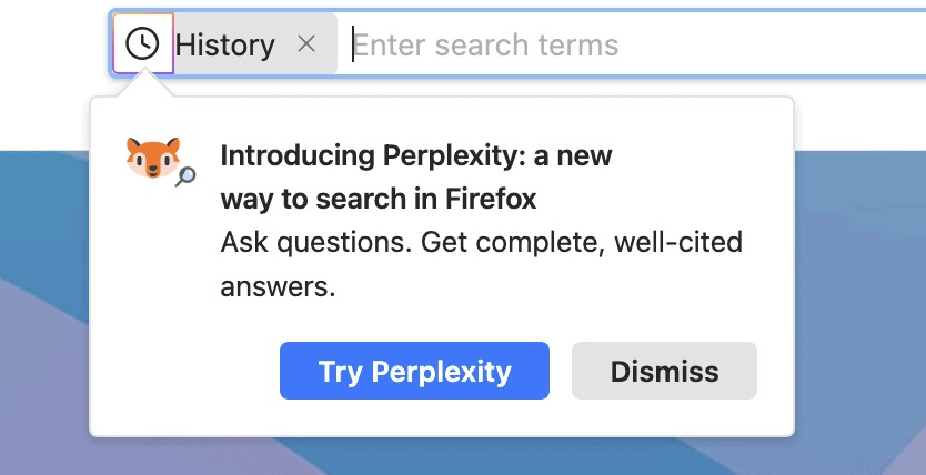 firefox tích hợp tìm kiếm AI