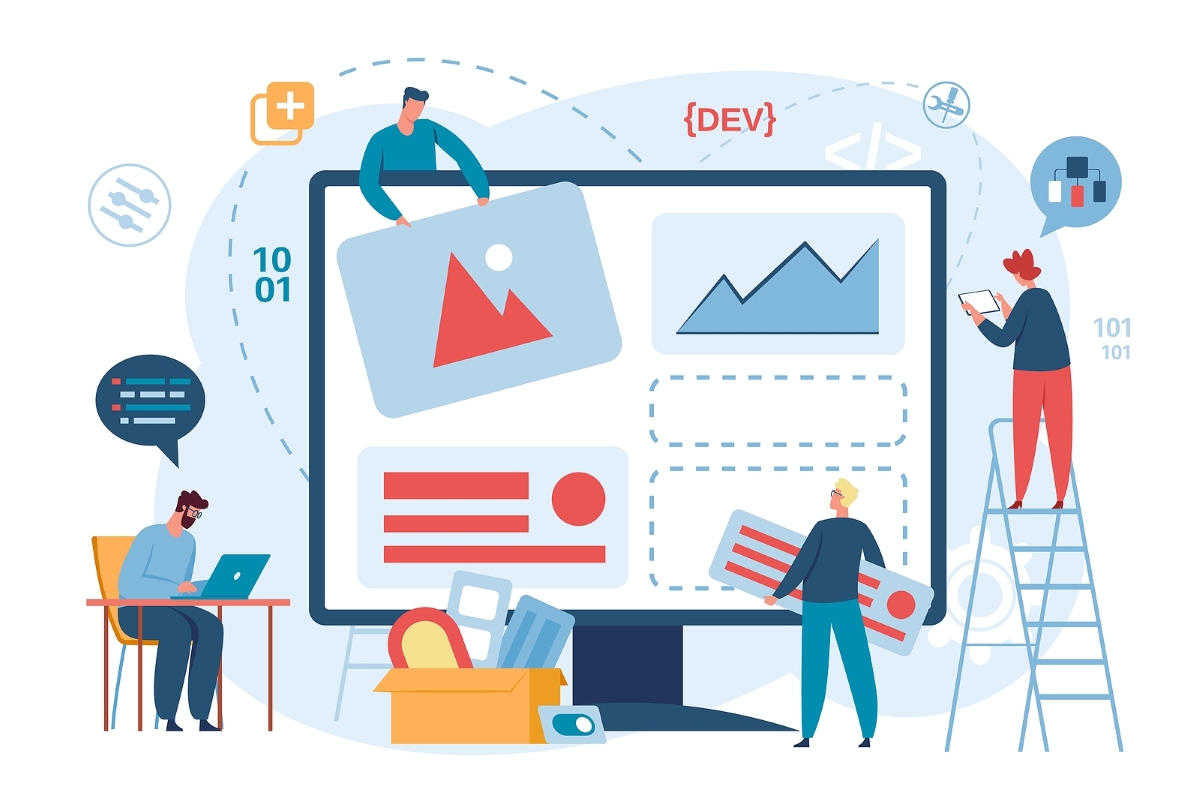 thay website cũ làm lại website với công ty nina
