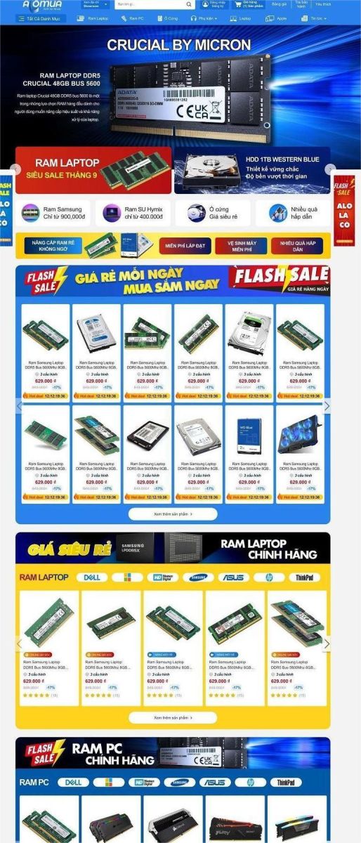 Thiết kế website thương mại điện tử