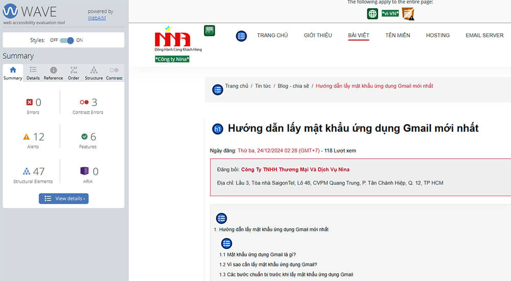 hướng dẫn sử dụng WAVE
