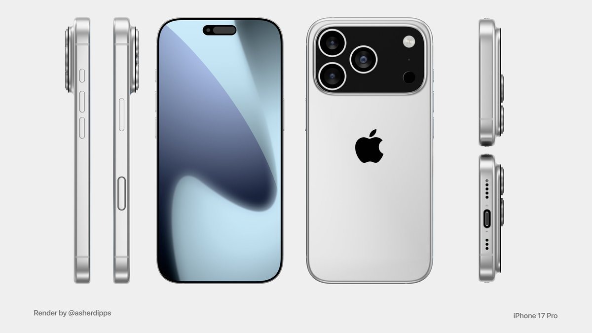 hình ảnh iphone 17 dò rỉ