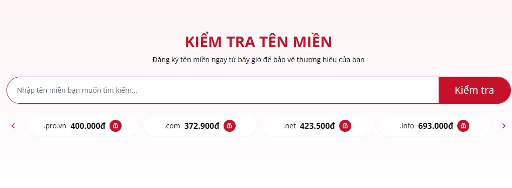 Kiểm tra tên miền - Công ty Nina