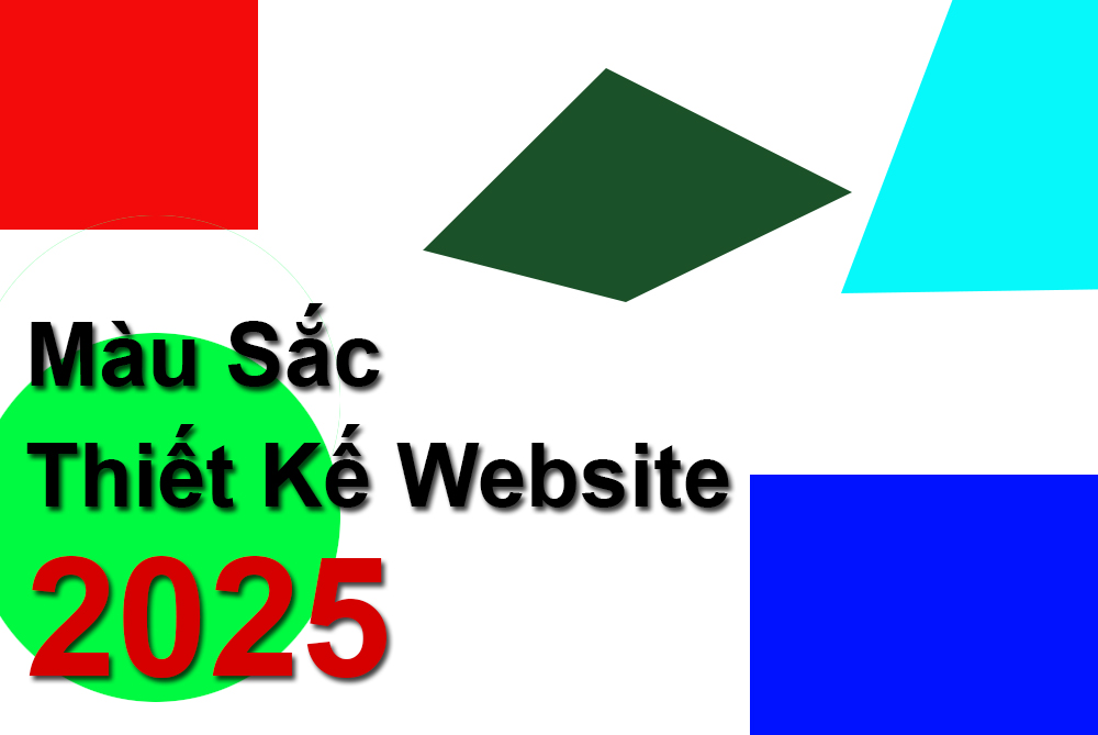 màu sắc may mắn làm website
