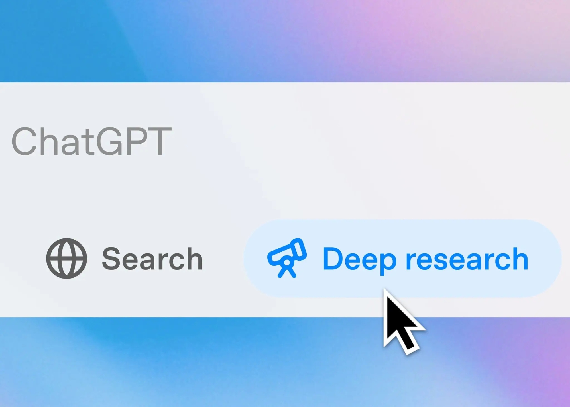 open ai ra mắt deep research
